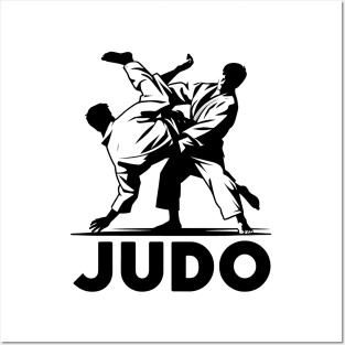 Judo Fighter Posters and Art